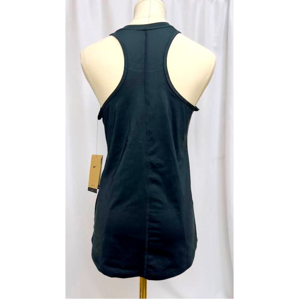 NWT! Nike Training One Dri-FIT Tank Top in Black MED - Picture 3 of 11